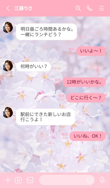 [LINE着せ替え] Sakura Photo 161 Not AIの画像3