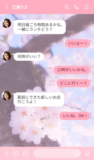 [LINE着せ替え] Sakura Photo 165 Not AIの画像3