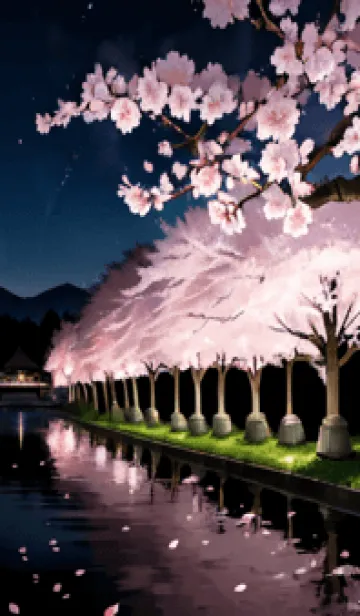 [LINE着せ替え] 桜花爛漫 #DKIaW030。の画像1