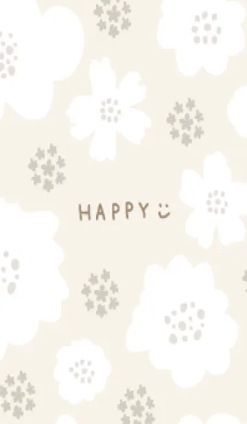 [LINE着せ替え] 花鞠と白い花24の画像1