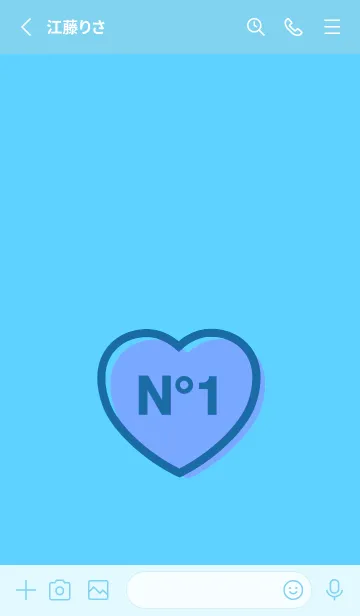 [LINE着せ替え] NO.1 ハート 27の画像2