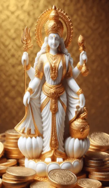 [LINE着せ替え] 富の女神ラクシュミ。 10の画像1