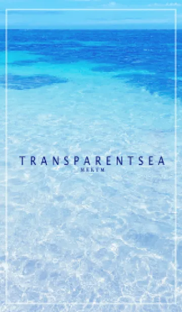 TRANSPARENT SEA-HAWAII MEKYM 26の着せ替えメイン画像
