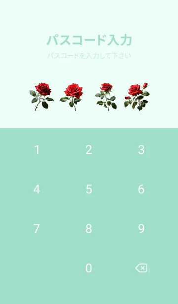 [LINE着せ替え] Red Rose theme v.1 (JP)の画像4