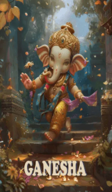 [LINE着せ替え] Ganesha: Rich, win the lottery, rich(JP)の画像1