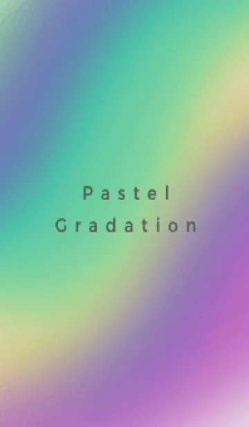 [LINE着せ替え] パステル グラデーション 31の画像1