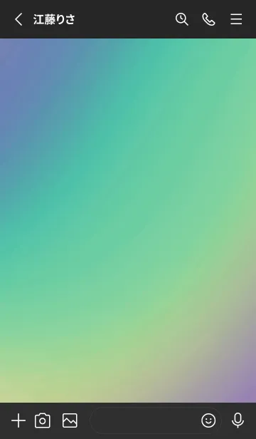 [LINE着せ替え] パステル グラデーション 31の画像2