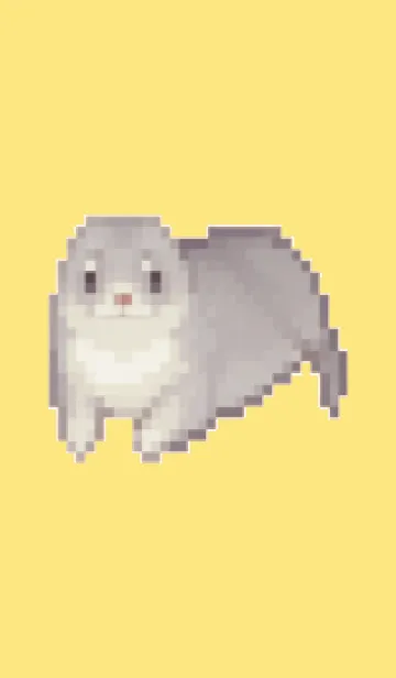 アザラシのドット絵のきせかえ7の着せ替えメイン画像