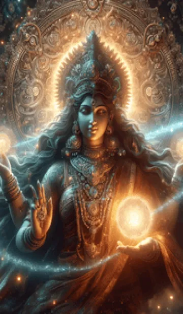 [LINE着せ替え] ラクシュミは人生をより良くする 06の画像1