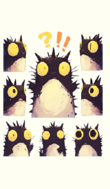 [LINE着せ替え] 怖いQQ兄弟-03153178の画像1