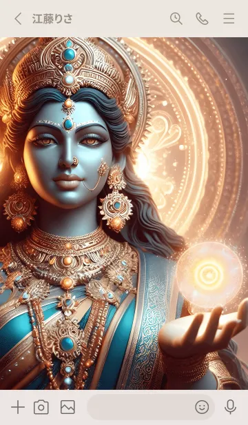 [LINE着せ替え] ラクシュミは人生をより良くする 20の画像2