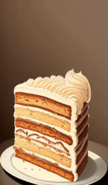 [LINE着せ替え] 癒しのケーキ～ P2TCDの画像1