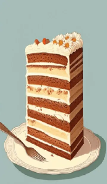 [LINE着せ替え] 癒しのケーキ～ dIUsYの画像1