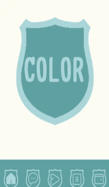 [LINE着せ替え] green color V107の画像1