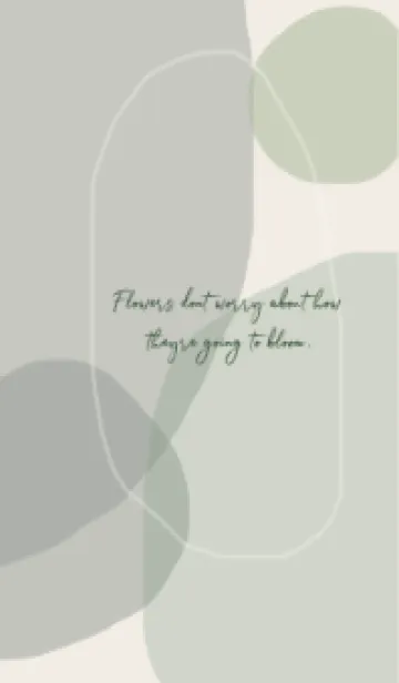 [LINE着せ替え] dusty_arts (green)の画像1