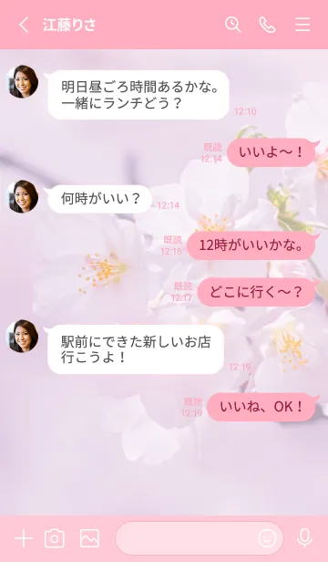 [LINE着せ替え] Sakura Photo 172 Not AIの画像3