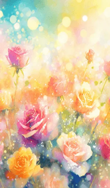 [LINE着せ替え] 薔薇(バラ)の花の着せかえ(R3264)の画像1