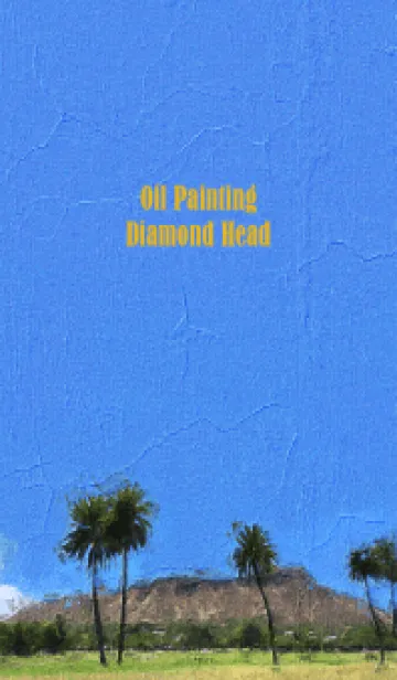 [LINE着せ替え] Oil Painting Diamond Head 41の画像1