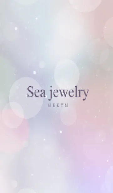 [LINE着せ替え] SEA JEWELRY-PURPLE&PINK 28の画像1