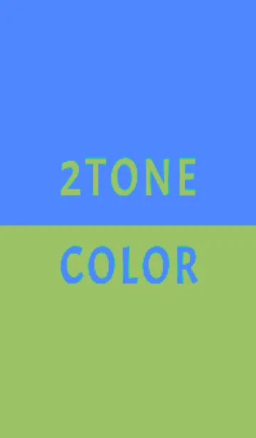 [LINE着せ替え] 2トーンカラー 16の画像1