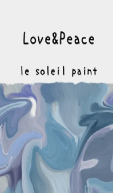 [LINE着せ替え] 油絵アート【le soleil paint 723】の画像1