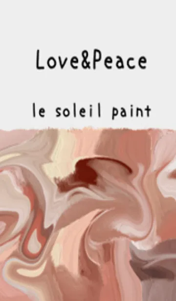 [LINE着せ替え] 油絵アート【le soleil paint 724】の画像1