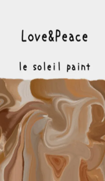 [LINE着せ替え] 油絵アート【le soleil paint 728】の画像1