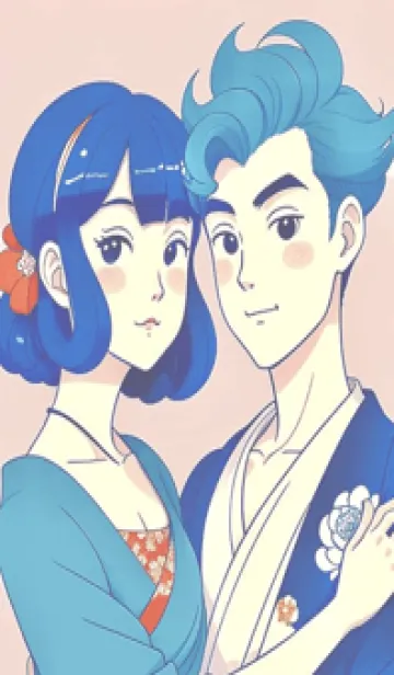 [LINE着せ替え] 甜蜜なカップル 3PH6の画像1