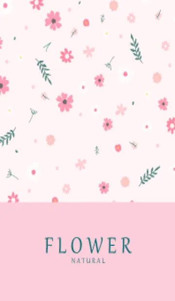 FLOWER PINK -NATURAL84の着せ替えメイン画像