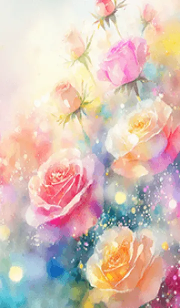 [LINE着せ替え] 薔薇(バラ)の花の着せかえ(R3288)の画像1