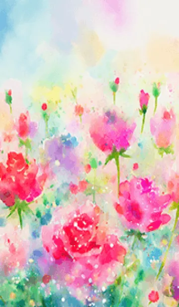 [LINE着せ替え] Beautiful rose flower(R3286)の画像1