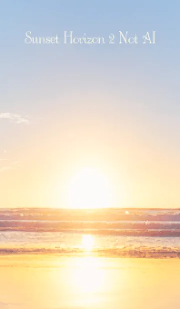 [LINE着せ替え] Sunset Horizon 2 Not AIの画像1