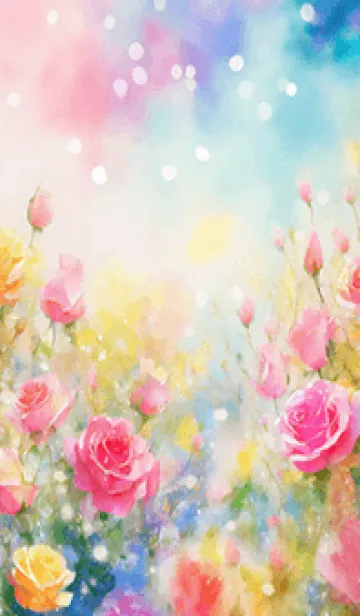 [LINE着せ替え] 薔薇(バラ)の花の着せかえ(R3285)の画像1