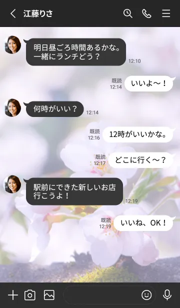 [LINE着せ替え] Sakura Photo 182 Not AIの画像3