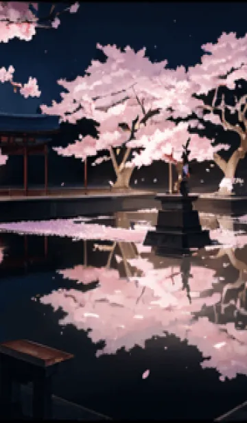桜花爛漫 #DNHH2115。の着せ替えメイン画像
