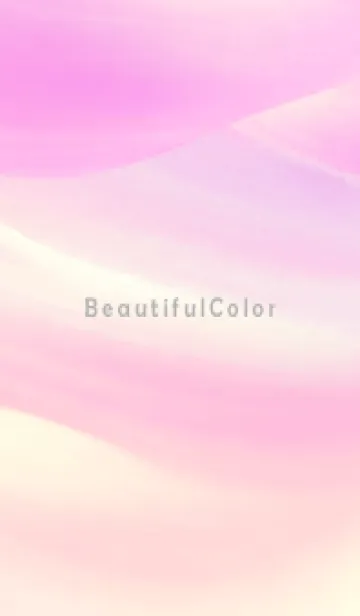 [LINE着せ替え] Beautiful Color-PINK PURPLEの画像1