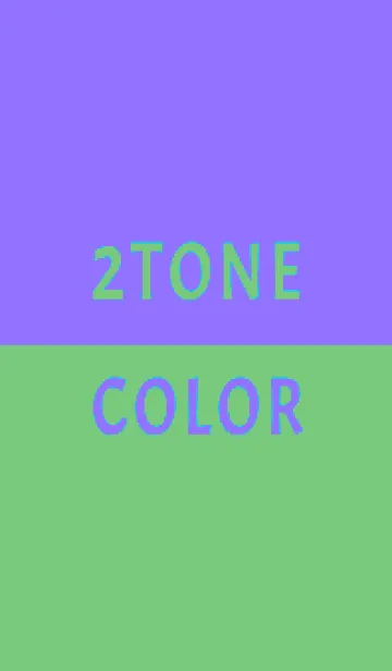 [LINE着せ替え] 2トーンカラー 17の画像1