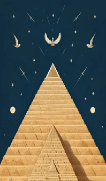 [LINE着せ替え] ピラミッドの神秘的な力 HrDCbの画像1