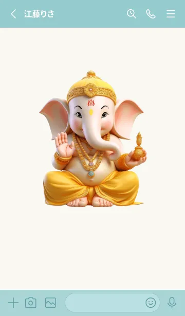 [LINE着せ替え] Ganesha, trading, financeの画像2