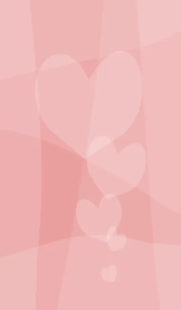 [LINE着せ替え] light pink ごきげんハートの画像1