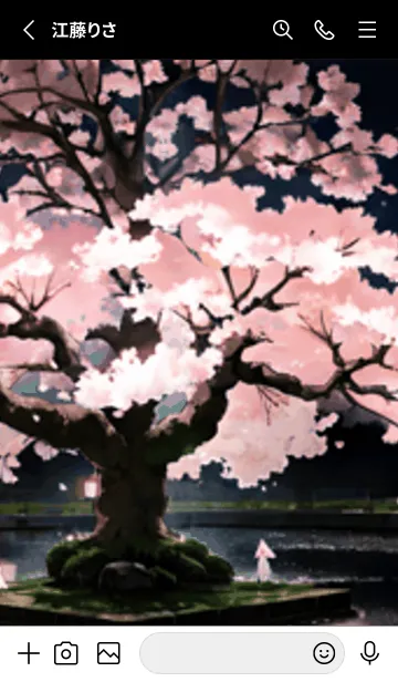 [LINE着せ替え] 桜花爛漫 #DOHF08。の画像2