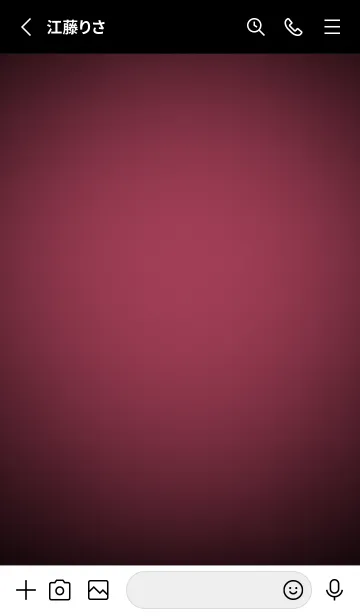 [LINE着せ替え] Raspberry Red Neon Theme V7 (JP)の画像2