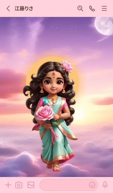 [LINE着せ替え] Lakshmi For Money  Rich Theme (JP)の画像2