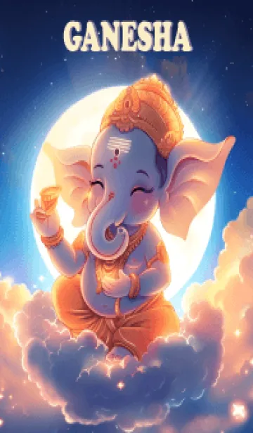 [LINE着せ替え] Ganesha, rich, prosperous, debt free(JP)の画像1