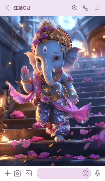 [LINE着せ替え] Ganesha: Rich: Win the lottery(JP)の画像2