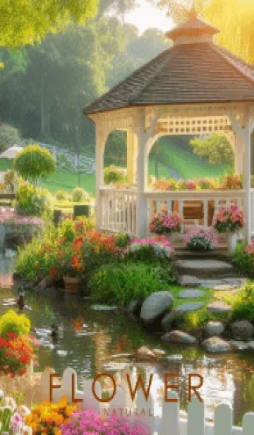 [LINE着せ替え] FLOWER GARDEN -Beautiful61の画像1