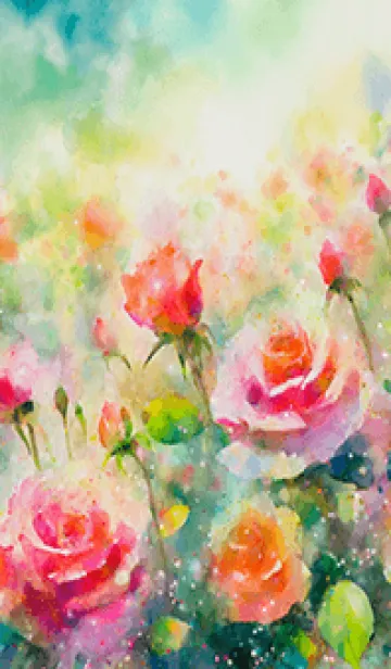 [LINE着せ替え] 薔薇(バラ)の花の着せかえ(R3301)の画像1