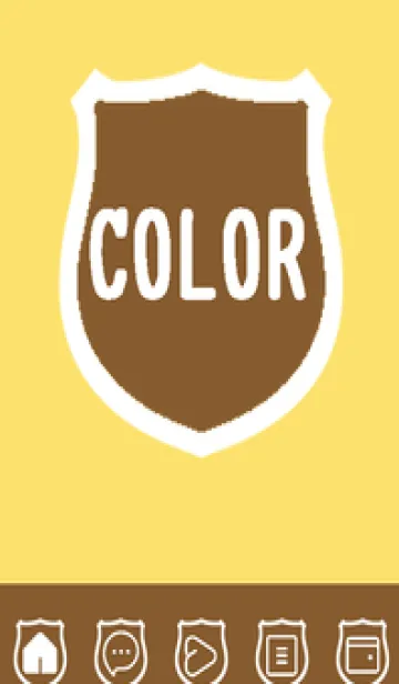 [LINE着せ替え] yellow color V51の画像1