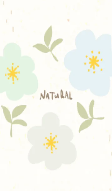 [LINE着せ替え] 花 シンプル 輪9の画像1