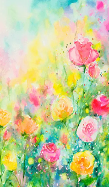 [LINE着せ替え] 薔薇(バラ)の花の着せかえ(R3304)の画像1